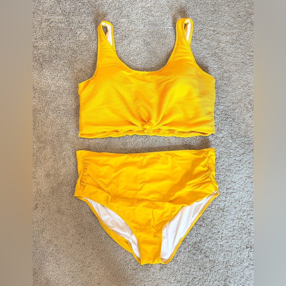 Coral Reef Traveler Top and Barefoot Bottoms Bikini Set